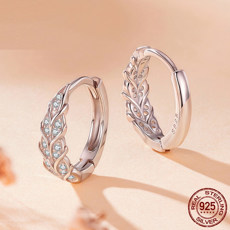 High-grade S925 Sterling Silver Earring Eardrop