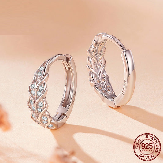 High-grade S925 Sterling Silver Earring Eardrop