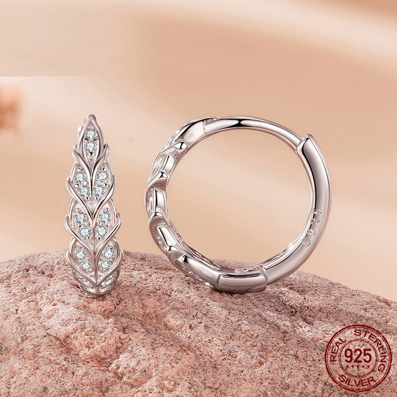 High-grade S925 Sterling Silver Earring Eardrop