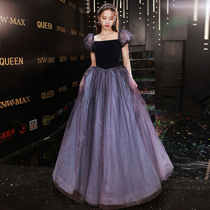 Elegant Fairy Student Socialite Host Long Dress