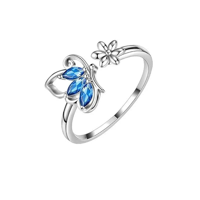 Butterfly Ring For Women European And American-style Animal Jewelry