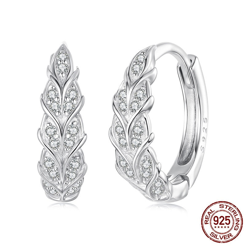 High-grade S925 Sterling Silver Earring Eardrop