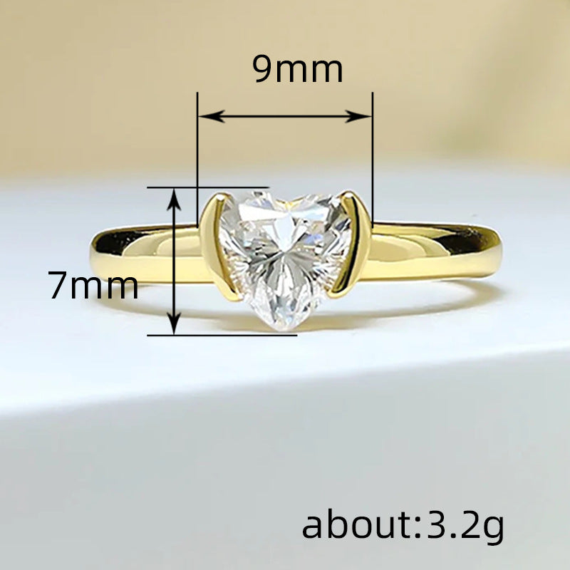 Fashionable And Elegant Design Niche Women's Ring